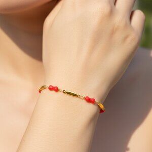 "Trendy Handmade Bracelet – A Stylish Gift for Women & Girls, MAR091113